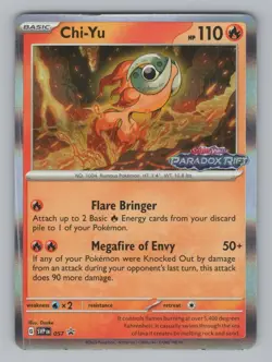 Chi-Yu (Prerelease) 057 Holo Promo Scarlet & Violet Promo Pokemon NM - Image 1