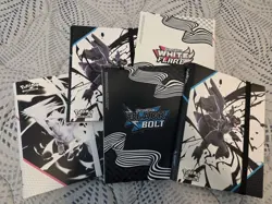 Pokemon TCG: Black Bolt Binders Lot Of 5 New Never Opened * BINDERS ONLY* - Image 1