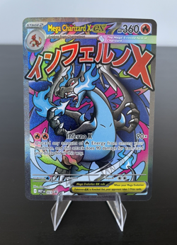 Pokemon Mega Charizard X ex 023 - Phantasmal Flames Holo - Black Star Promo NM/M - Image 1