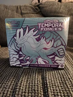 Pokemon Temporal Forces ETB Elite Trainer Box Scarlet & Violet Factory Sealed - Image 1