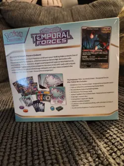 Pokemon Temporal Forces ETB Elite Trainer Box Scarlet & Violet Factory Sealed - Image 2
