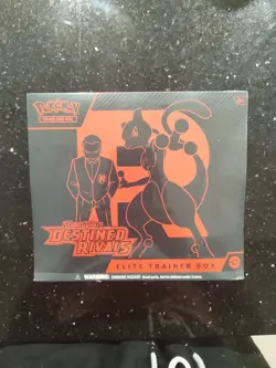 Pokemon TCG Destined Rivals ETB Elite Trainer Box | Sealed | Slight Tear 🔥 - Image 1