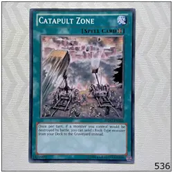 Catapult Zone - REDU-EN064 - Common Unlimited Yugioh - Image 1