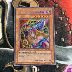 Dark Magician Girl MFC-000 1st Edition Secret Rare MP Magician's Force YuGiOh - Image 3