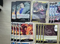 One Piece TCG Crocodile OP14 Deck – Includes SEC & SR Cards 50+ Cards - Image 4