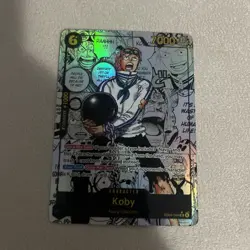 EB04-044 Koby SR Alt Art Manga Adventure on Kami’s Island One Piece TCG English - Image 2