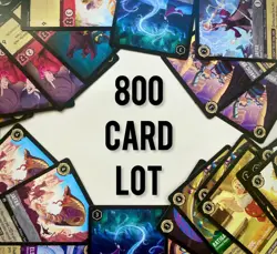 Disney Lorcana TCG 800 Card Lot - Mixed Set All Sets (C/UC/Rare/Super Rare/Foil) - Image 1