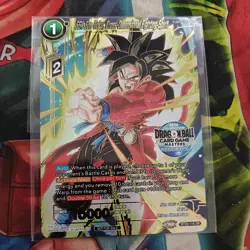 Alt Art Card: BT22-166 SS4 Son Goku, Cross Dimensional Fighting Spirit top 16 - Image 1