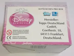 🔥RARE🔥 Topps Disney Princess 2014 Trading Card Game Display TCG Box original - Image 2