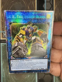 Yugioh R.B. The Brute Blues DUAD-EN094 Starlight Rare 1st Edition NM - Image 1