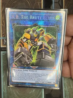 Yugioh R.B. The Brute Blues DUAD-EN094 Starlight Rare 1st Edition NM - Image 2