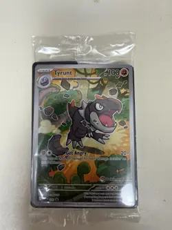 Pokemon Tyrunt MEP/070 Perfect Order Pokemon Center ETB Promo Cards (Sealed) - Image 1