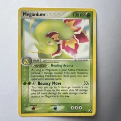 Pokemon Card Meganium Non Holo 9/115 From EX Unseen Forces NM - Image 1