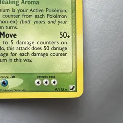 Pokemon Card Meganium Non Holo 9/115 From EX Unseen Forces NM - Image 5