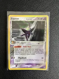 Espeon 4/113 EX Delta Species Rare Holo Pokemon Card 2005 - Excellent - Image 3