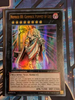 Number 88: Gimmick Puppet of Leo JUMP-EN064 Ultra Rare Limited Edition - Image 1
