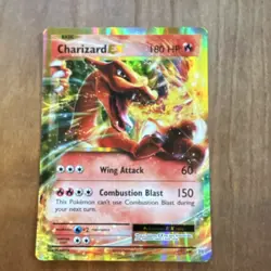 Pokemon Charizard EX 12/108 Evolutions Ultra Rare Holo 180 HP Pokemon Card - Image 1