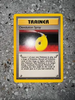 Pokemon TCG Cards Devolution Spray 72/102 Base Set Rare NM - Image 3