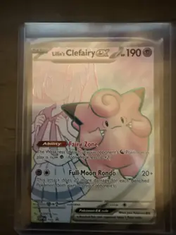 Lillie's Clefairy ex 195 Sv: Scarlet & Violet Promo Cards Holo - Image 1
