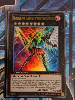 Number 40: Gimmick Puppet of Strings JUMP-EN063 LIMITED EDITION Ultra Rare - Image 1