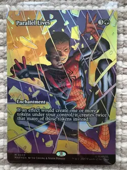MTG Spider-Man Parallel Lives 0036 FOIL Mythic - Image 1
