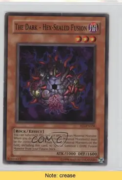 The Dark - Hex-Sealed Fusion Unlimited YuGiOh Flaming Eternity #FET-EN028 2u3 - Image 1