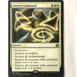 Austere Command - MTG - Iconic Masters *Sorcery* Rare - NM - Image 1