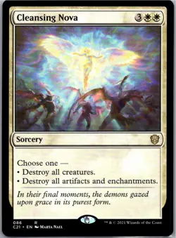 #86 Cleansing Nova Commander 2021 Rare - Image 1