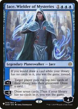 MTG War of the Spark - Jace, Wielder of Mysteries [The List] - Image 1