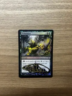 DISMEMBER FOIL SIGNED TERESE NIELSEN SHADOW Mtg Magic The Gathering - Image 1