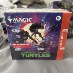 Magic The Gathering Teenage Mutant Ninja Turtles DRAFT NIGHT BOX - Image 1