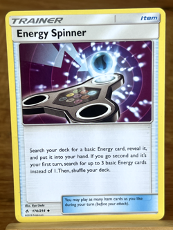 Pokemon TCG Trainer Energy Spinner 170/214 Unbroken Bonds Uncommon - Image 1