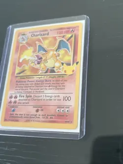 Pokemon Charizard 4/102 Celebrations 25th Anniversary Classic Collection Holo - Image 3