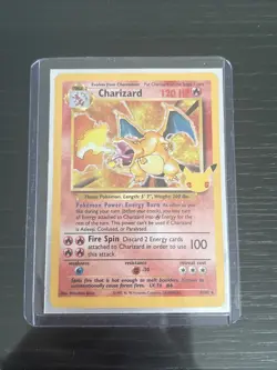 Pokemon Charizard 4/102 Celebrations 25th Anniversary Classic Collection Holo - Image 4