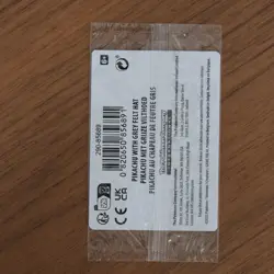 Pokemon Pikachu Grey Felt Hat #085 Van Gogh Sealed Promo Card TCG PTCG - Image 2