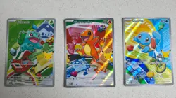 Pokemon TCG First Partner Illustration Collection Kanto Starters MEP 37/38/39 - Image 1