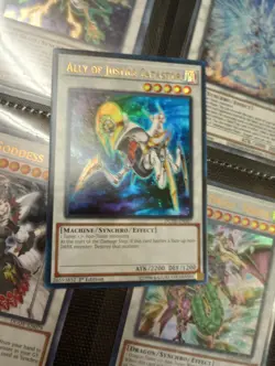 Ally of Justice Catastor - DUDE-EN007 - NM - Ultra Rare - 1st Ed - Yugioh - Image 1