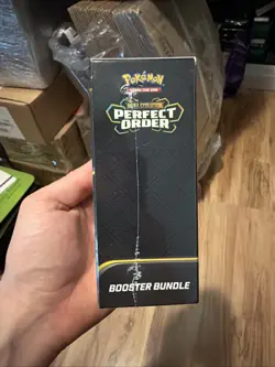 Pokemon TCG: Mega Evolution-Perfect Order Booster Bundle (6 Packs) New Sealed - Image 2