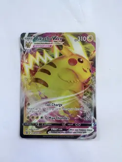 Pokemon TCG Pikachu VMAX SWSH286 Black Star Promo Holo Full Art NM - Image 1