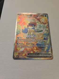 Pokemon Keldeo EX 167/086 SV11W White Flare Holo Rare 210 HP Gale Thrust - Image 2