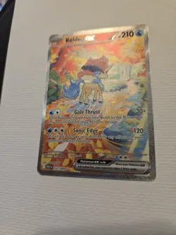 Pokemon Keldeo EX 167/086 SV11W White Flare Holo Rare 210 HP Gale Thrust - Image 3