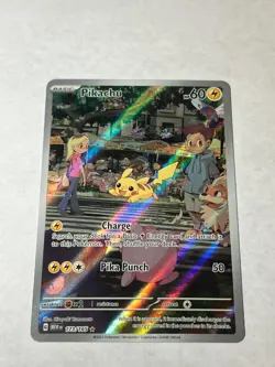 Pikachu 173/165 Illustration Rare 151 Pokemon Near Mint - Image 1