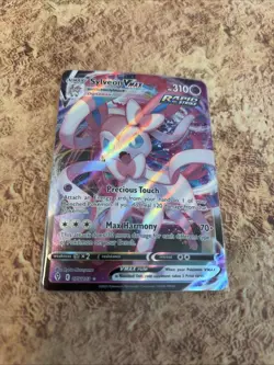 Pokemon TCG Evolving Skies Sylveon VMAX 75/203 Ultra Rare Holo - Image 1