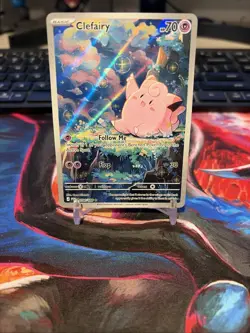 2026 Pokemon TCG Perfect Order Clefairy Illustration Rare 094/088 PACK FRESH (2) - Image 1