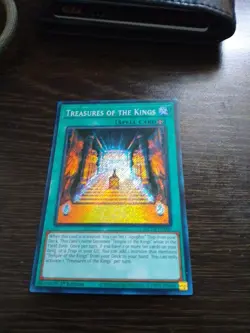 Yugioh Treasures Of The Kings MZTM-EN006 Secret Rare 1st Edition NM - Image 1