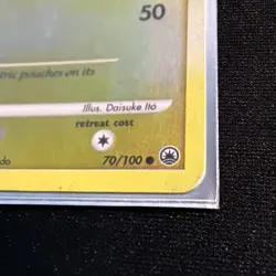 Pikachu Stamped Majestic Dawn 2008 Reverse Platinum Holo Pokemon - Image 3