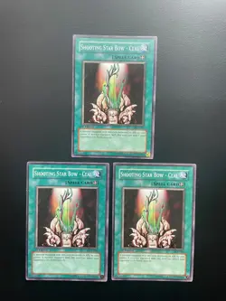 Yugioh Shooting Star Bow - Ceal DCR-033 Common 1st Edition MP X3 - Image 1
