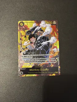 One Piece MONKEY.D.LUFFY Sec Royal Blood Alt Art OP10-118 Parallel English Luffy - Image 1
