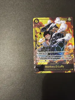 One Piece MONKEY.D.LUFFY Sec Royal Blood Alt Art OP10-118 Parallel English Luffy - Image 2