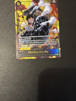 One Piece MONKEY.D.LUFFY Sec Royal Blood Alt Art OP10-118 Parallel English Luffy - Image 3